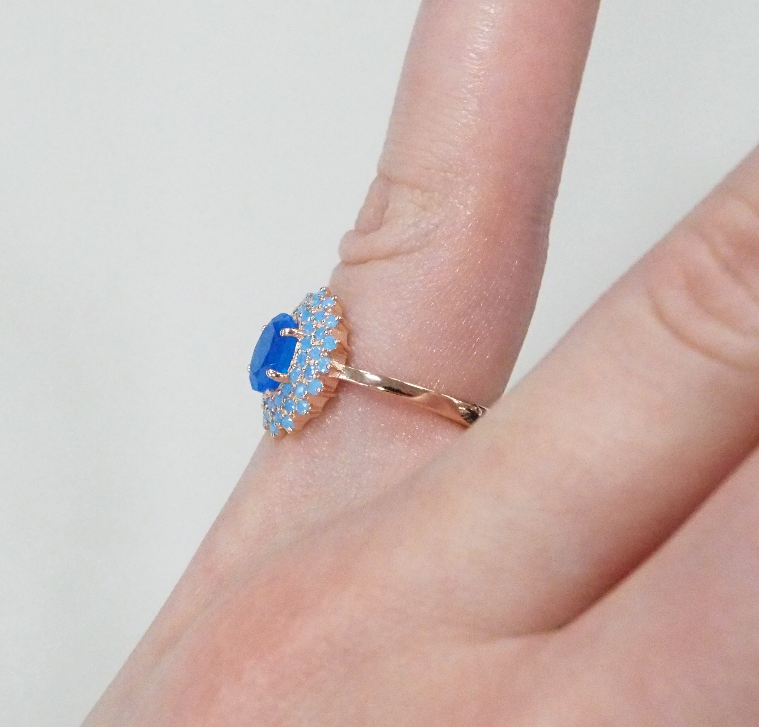 Серебряное кольцо с агатом